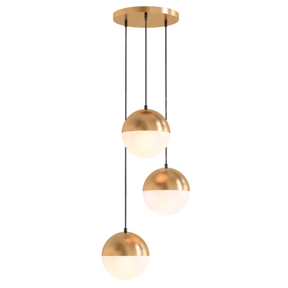 Lampa wisząca ET2 Half Moon Round Multi model 3D