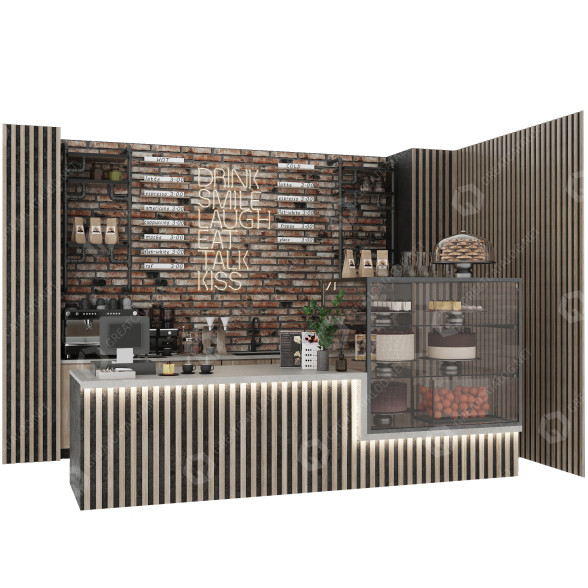 Кафе Coffee House 3D модель