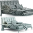 Bed and Bedside Tables Diotti Michiko - babarikograf