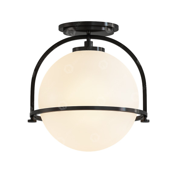 Lampe Hinkley Somerset 3403BK modèle 3D