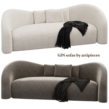 Sofa  Artipieces Gin Model 3D