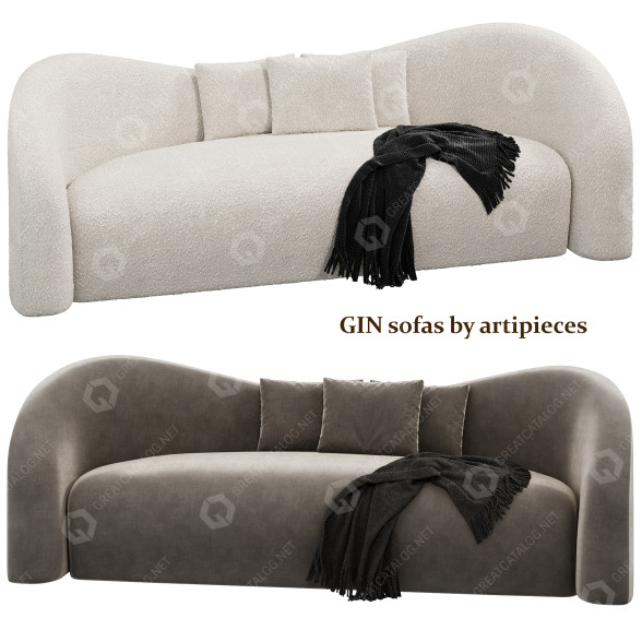 Диван Artipieces Gin 3D модель