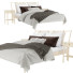 Ліжко та тумбочки IKEA Bjorksnas - tan4iksun-40240