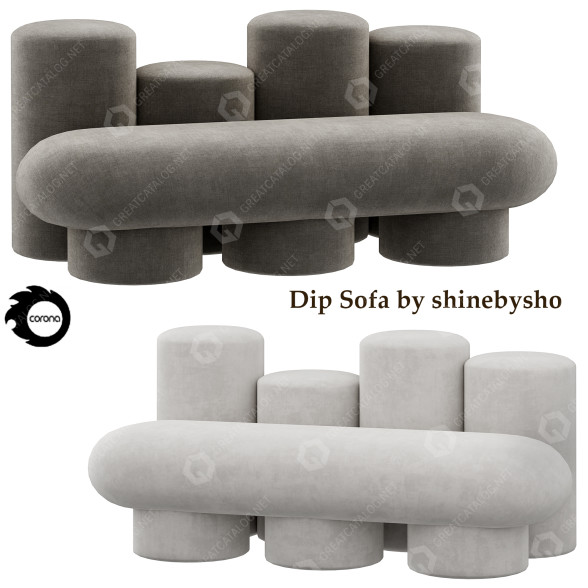 Диван Shine by S.H.O Dip 3D модель