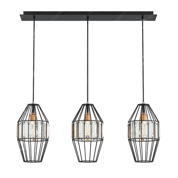 Підвісний світильник Yardley Crystal by Elk Lighting 3D модель