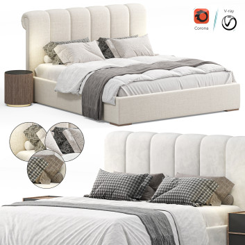 Bed and Bedside Tables Delavega K44
