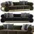 Sofá Evgor Luxury Leyborn Metal - Adamari