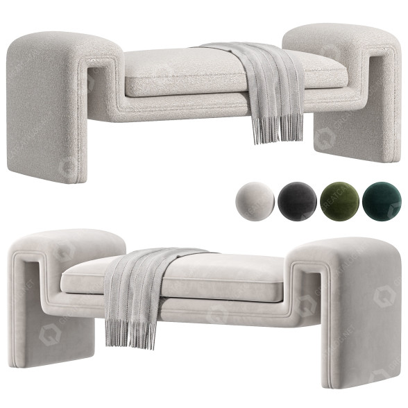 Ławka Eichholtz Tondo model 3D