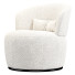 Fauteuil Castlery Amber Boucle Swivel - Adamari