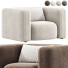 Fauteuil Four Hands Swivel - Adamari