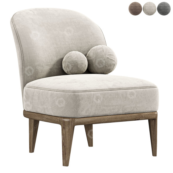 Sessel Nicole 3D-Modell