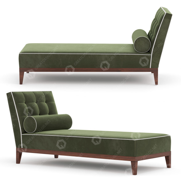 Шезлонг The Sofa & Chair Company Day B0002 3D модель