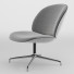 Chair Gubi Beetle Lounge Metal Base - Zakirov 3d