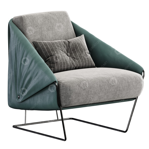 Sessel Nicoline Gioia 3D-Modell