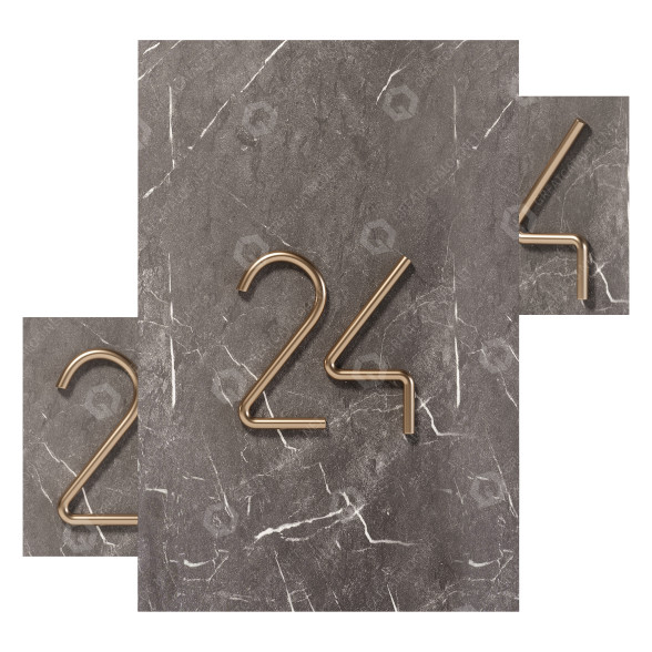 Декор Number 24 3D модель