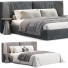 Cama y mesitas de noche Bonaldo Youniverse - babarikograf