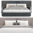 Cama y mesitas de noche Bonaldo Youniverse - babarikograf