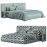 Cama y mesitas de noche Bonaldo Youniverse - babarikograf