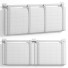 Kopfteil Nathan James Upholstered Wall Mount Floating Headboard - Adamari