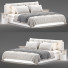 Camas y Mesitas de Noche Beige Upholstered Panel Modern - mukhammadnur