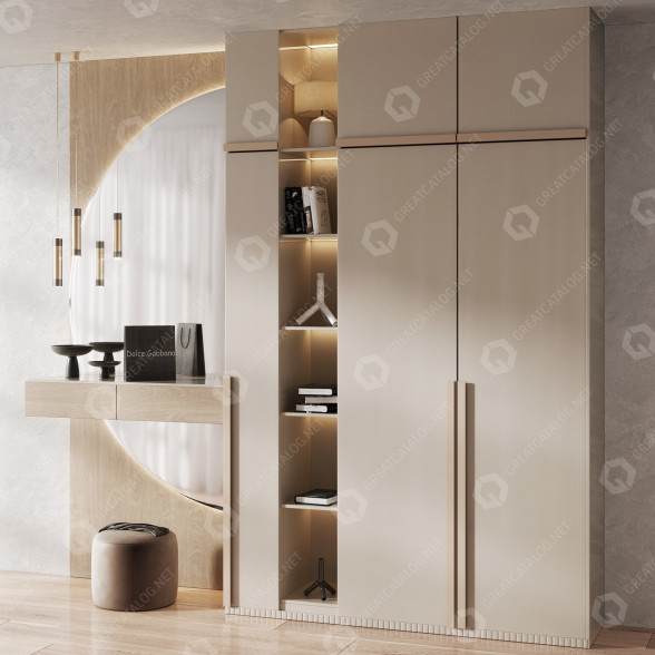 Hallway Set 5 3D model