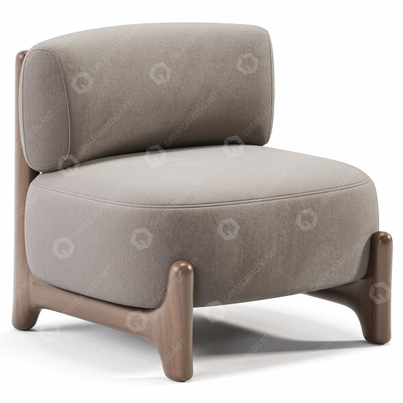 Sillón Collector Tobo by Alter Ego Modelo 3D