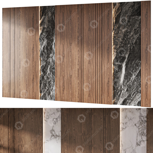 Panneaux muraux Decorative 004 modèle 3D