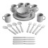 Посуд Stansport Enamel Camping 24 Piece Set - Leo.Render