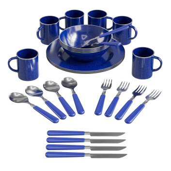 Посуд Stansport Enamel Camping 24 Piece Set