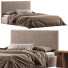 Bett und Nachttischchen The Expert Signature Upholstered - buskanini
