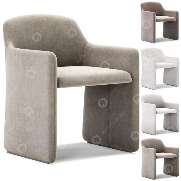 Стілець Walter Knoll Foster 525 3D модель