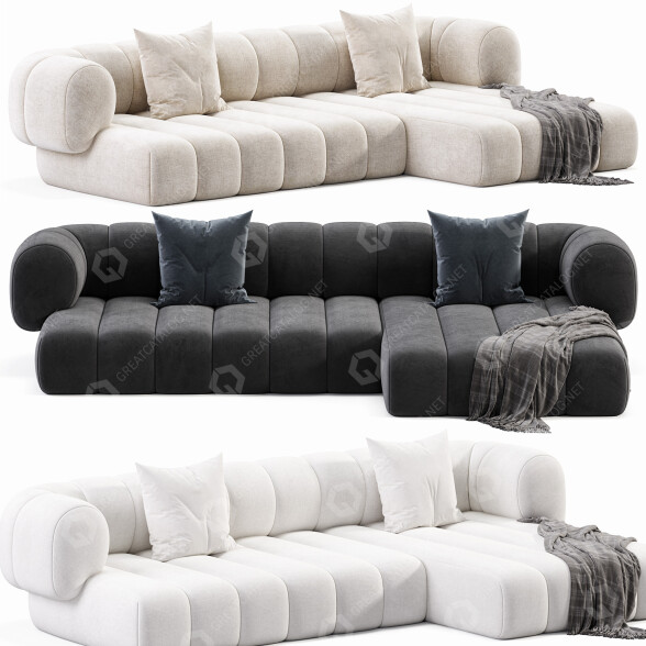 Sofa Winfield Chaise Lounge model 3D