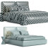 Bett und Nachttischchen Adriana Hoyos Gem Upholstered King Queen - babarikograf