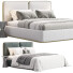 Bett und Nachttischchen Adriana Hoyos Gem Upholstered King Queen - babarikograf