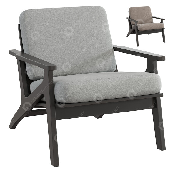 Крісло Room & Board Breeze 3D модель