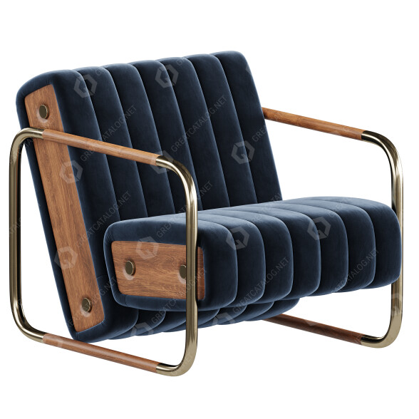Sessel Essential Home Minelli 3D-Modell