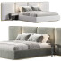 Bett und Nachttischchen Adriana Hoyos Gem Upholstered King Queen 2 - babarikograf