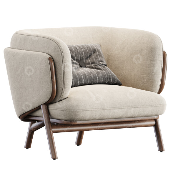 Sillón De La Espada Stanley Modelo 3D