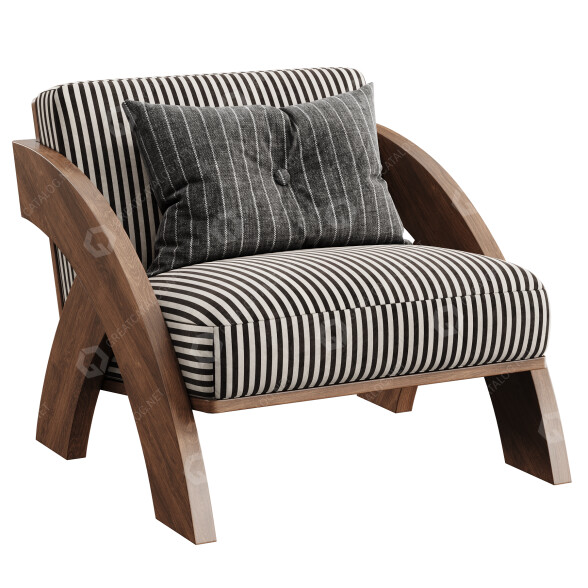 Fauteuil Moving Mountains Arc modèle 3D