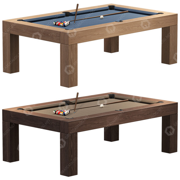 Billiard Table Restoration Hardware Brunswick Parsons 3D model