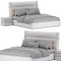 Bett und Nachttischchen Float Tratto - mukhammadnur