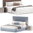 Cama y mesitas de noche Giulio Marelli Brandon Quilted - mukhammadnur