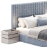 Cama y mesitas de noche Giulio Marelli Brandon Quilted - mukhammadnur
