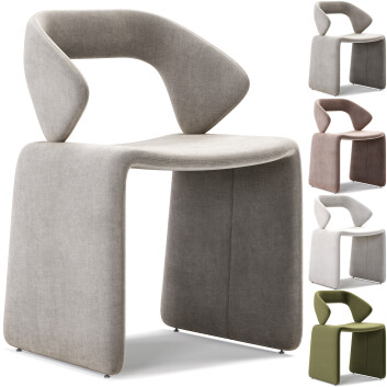 Silla  Contemporary Modelo 3D
