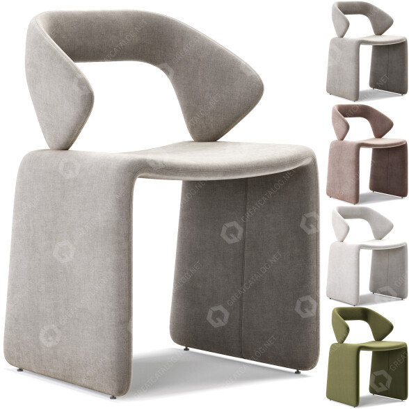 Silla Contemporary Modelo 3D