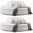 Sofa Dema Circle 3 Seat - Armada 