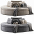 Sofa Dema Circle 3 Seat - Armada 