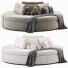 Sofa Dema Circle 3 Seat - Armada 