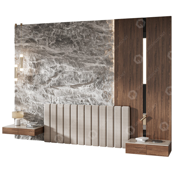 Panel de pared Decorative 05 Modelo 3D