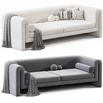 Canapé West Elm Sigrun Modèle 3D